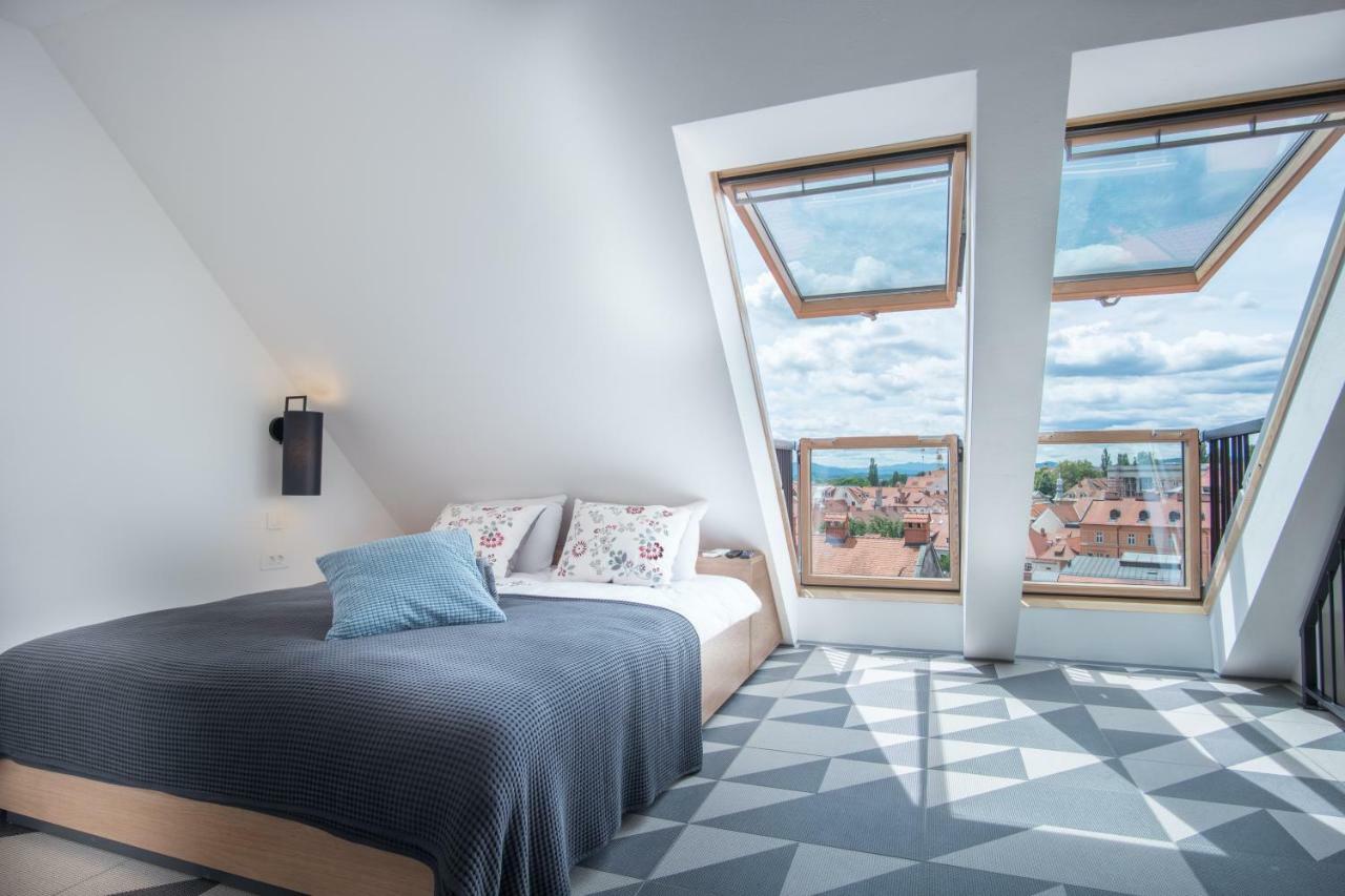 Stella Sky Leilighet Ljubljana Eksteriør bilde