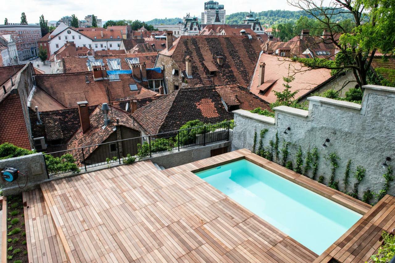 Stella Sky Leilighet Ljubljana Eksteriør bilde